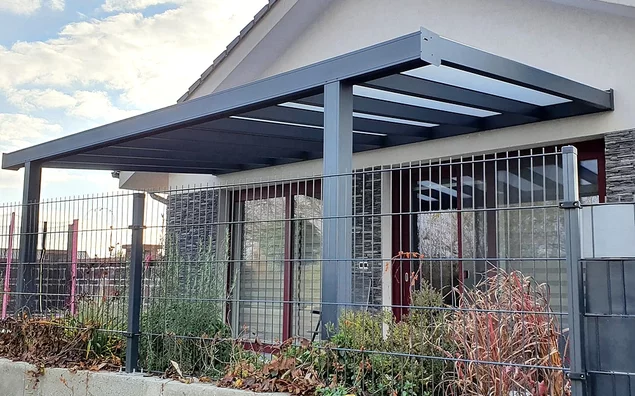  Pergola rozmer 7x3 m na dvoch stojkách