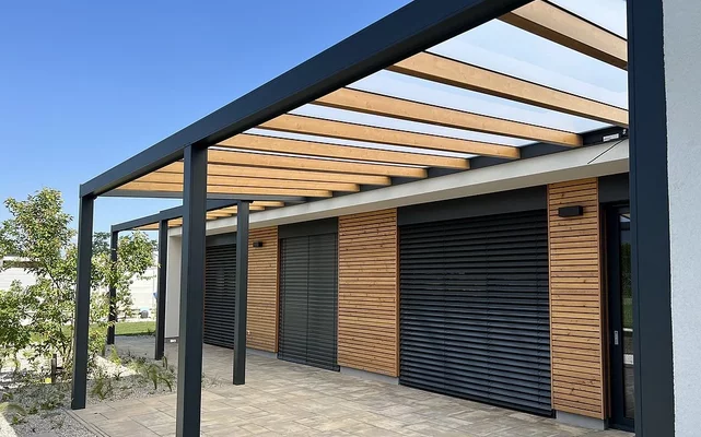 hliníková pergola