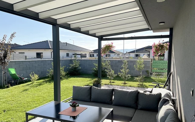 hliníková pergola