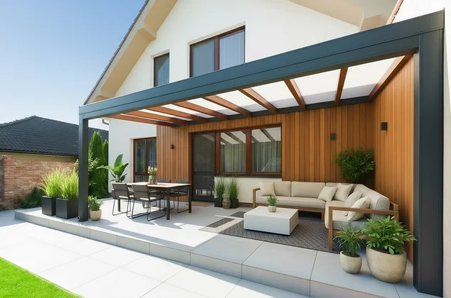hliníková pergola na terasu hliníková pergola na terasu