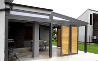 Hliníková pergola PTC montáž Senec