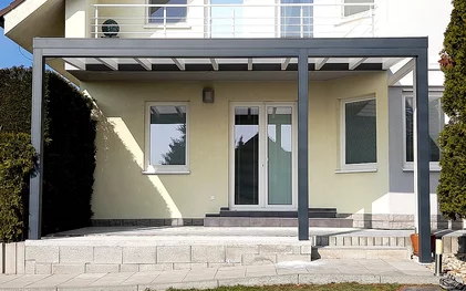 Hliníkové prestrešenia terasy – moderné zastrešenia
