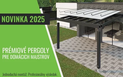 NOVINKA 2025 - Montáž pergoly svojpomocne