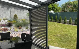 Pergola a posuvné tienenie