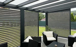 Pergola a posuvné tienenie