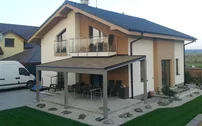 Pergola PTC LIGNUM Kráľová pri Senci III.- návrh, výroba, montáž pergoly