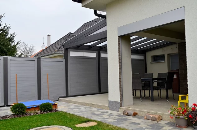 Pergola v modernom dizajne Pergola v modernom dizajne
