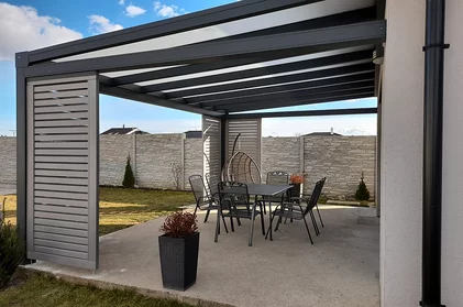 Prístrešok na terasu pergola