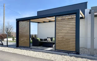 SHOWROOM - hliníkové pergoly V