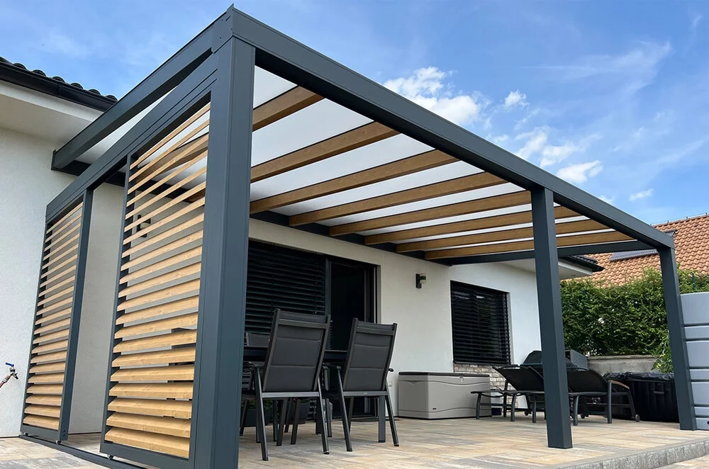 Štýlová hliníková pergola Štýlová hliníková pergola