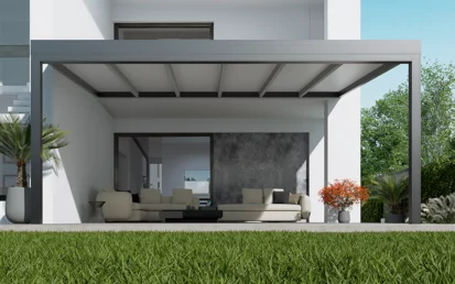 Termoklimatická pergola pre chládok na terase