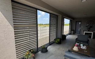 Tienenie na terasu